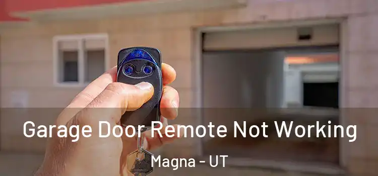  Garage Door Remote Not Working Magna - UT