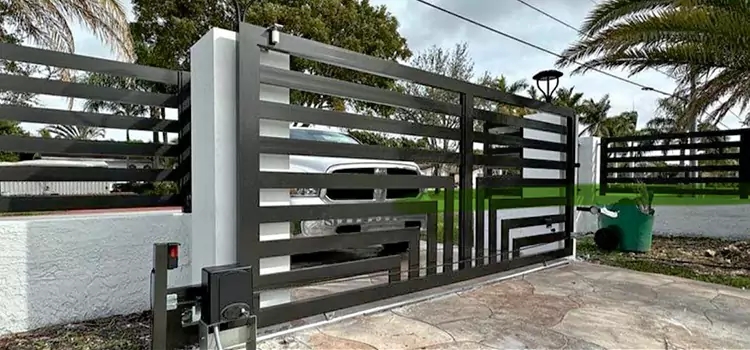 Automatic Driveway Gate Installation Magna